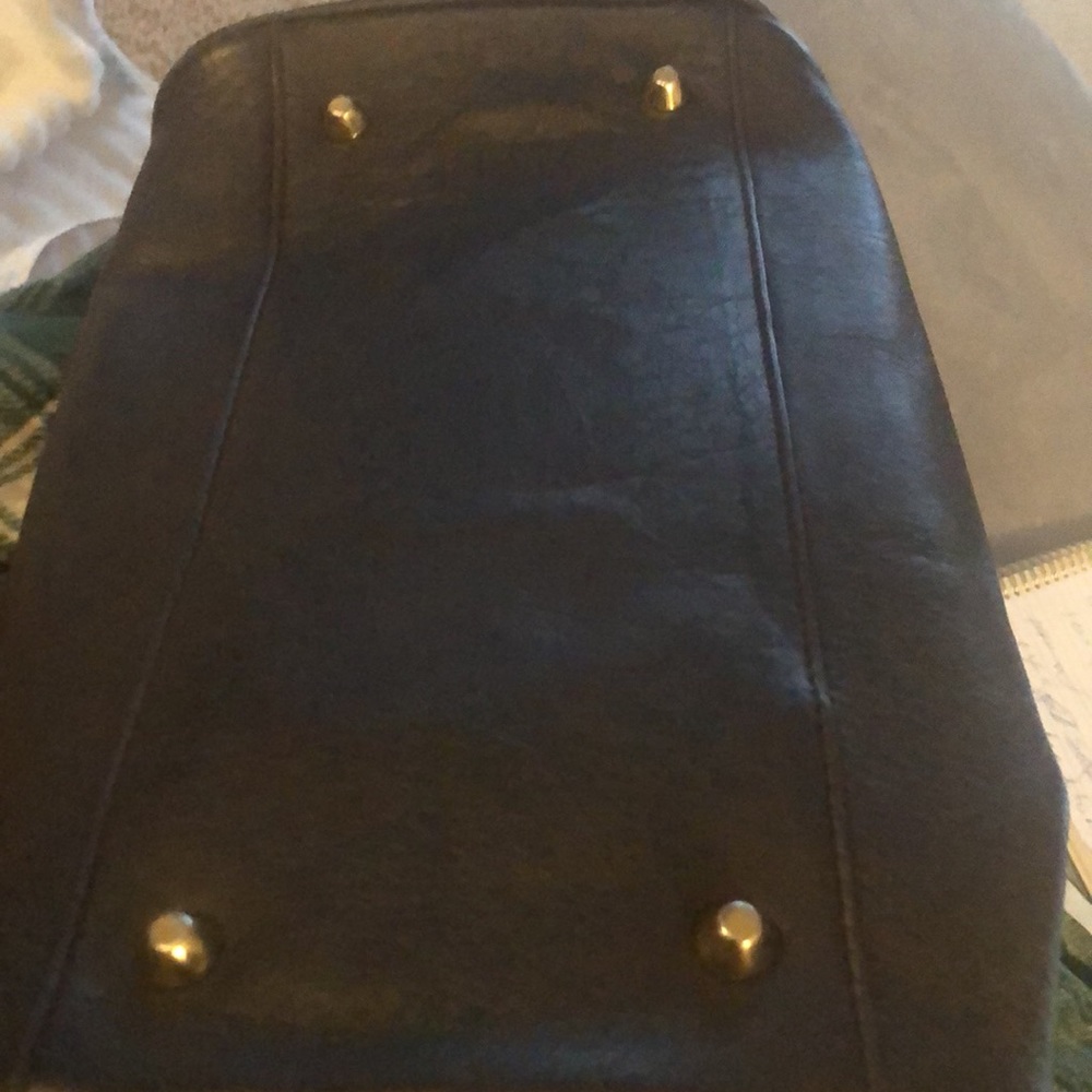 EMMA FOX faux brown leather purse. Three inside pockets. HOST PICK - Picture 5 of 11